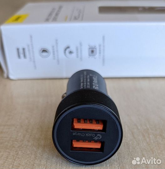 Baseus зарядка USB, новая