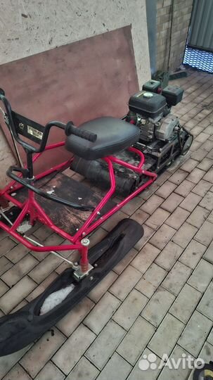 Мотобуксировщик (мини-снегоход)мбг-2