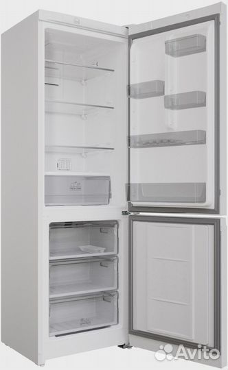 Холодильник Hotpoint HT 4180 W 2-хкамерн. белый/серебристый