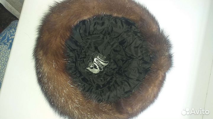 Шапка норковая женская