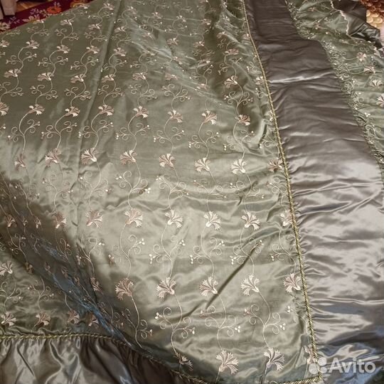 Комплект шторы и покрывало