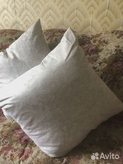 Подушки 6060 и 70х70 (гусиное перо)