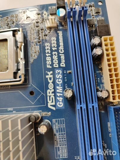 Материнская плата ASRock G41M-GS3 LGA 775