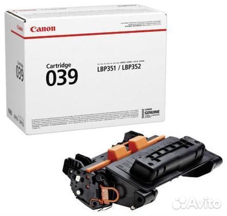 Картридж Canon Cartridge 039 (0287C001) 1326968