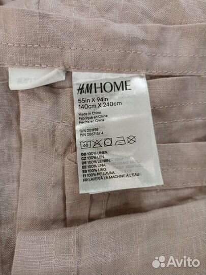 Скатерть шторы H and M home лен