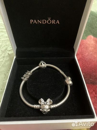 Pandora браслет с шармами