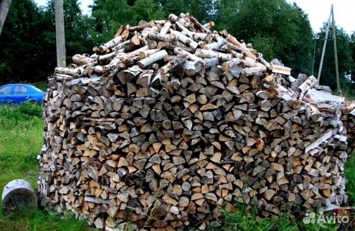 Дрова наколотые