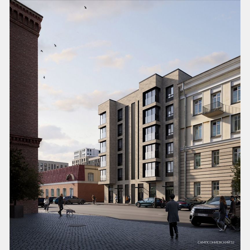 2-к. квартира, 67,5 м², 2/6 эт.