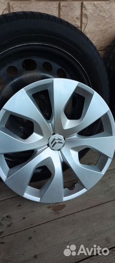 Штампованный диск r 16 citroen с3 Пикассо