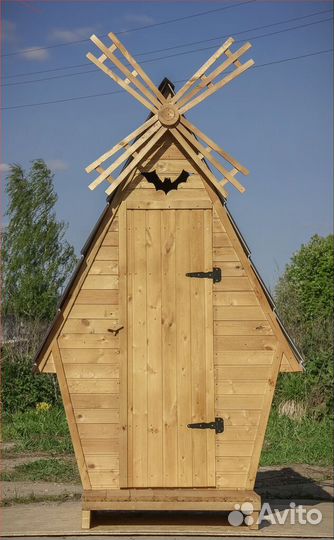 Уличный туалет с установкой