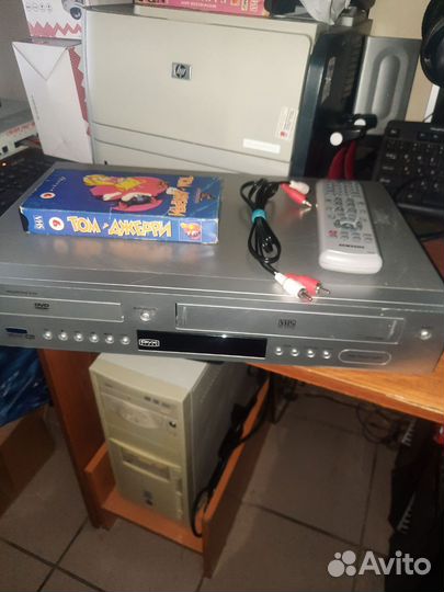 Комбо DVD VHS Samsung V5500(бу.пр во Китай