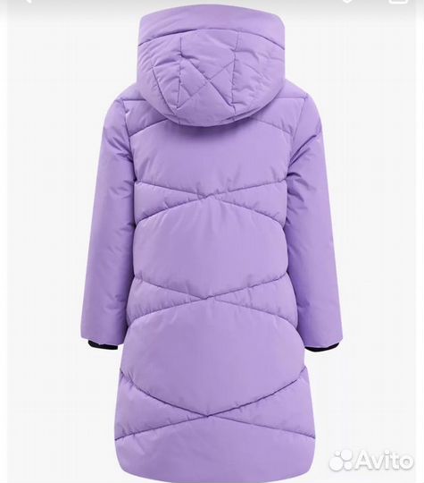 Пуховик зимний для девочки