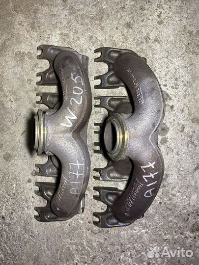 Выпускной коллектор Mercedes M177 W205 C6.3 AMG