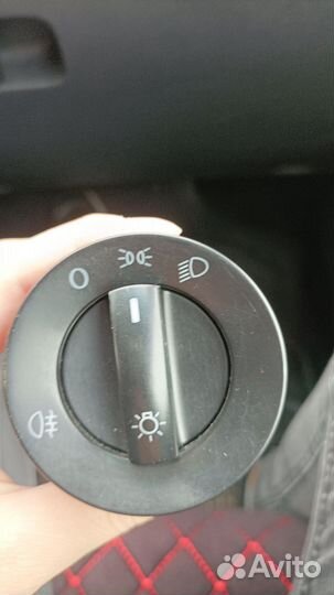 Блок управления светом Volkswagen Polo