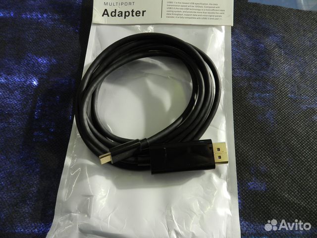 Кабель-адаптер Type-c- Displayport 1,8 m