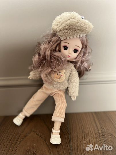 Кукла коллекционная шарнирная 30 см