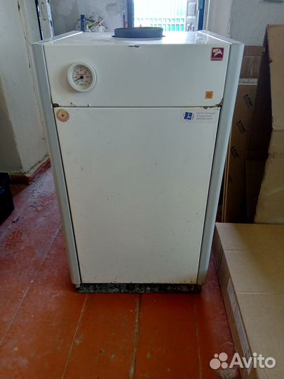 Газовый одноконтурный напольный котел, 12кВт