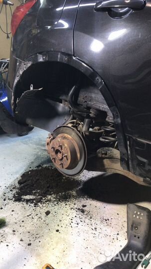 Задняя подвеска ниссан кашкай J10