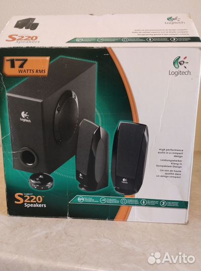 Колонки Logitech S 220