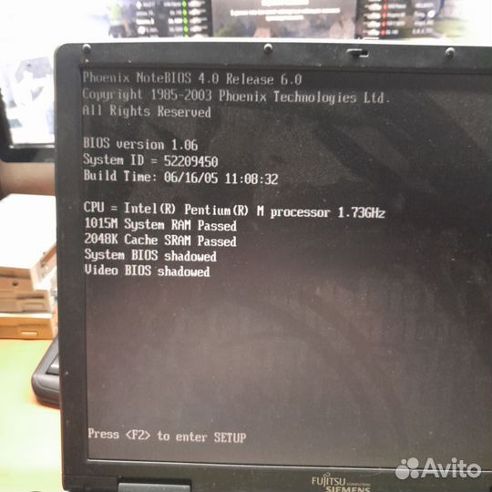Ноутбук fujitsu siemens