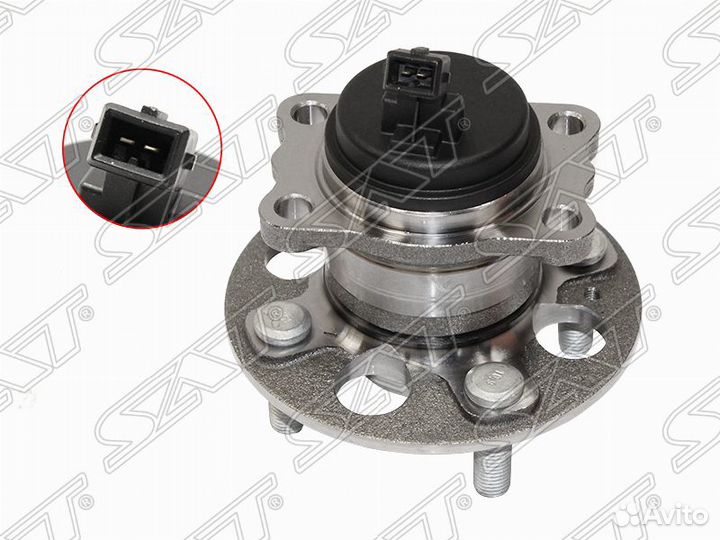 Задний ступичный подшипник в сборе соларис 2017