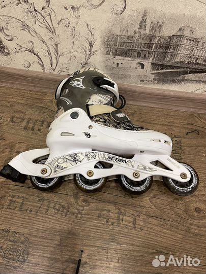 Роликовые коньки раздвижные 38-41