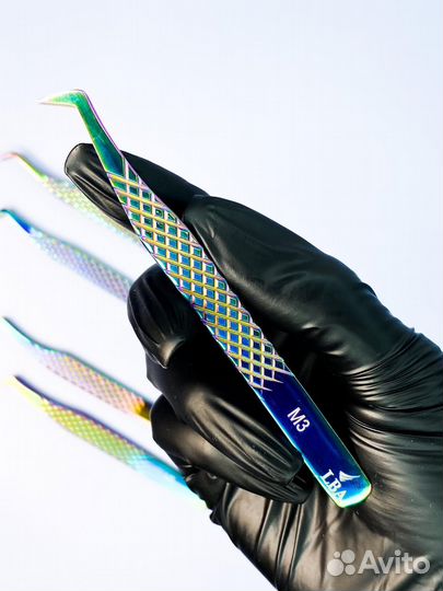 Пинцеты для наращивания ресниц