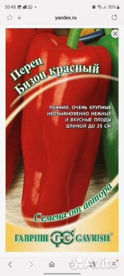 Рассада сладкого перца