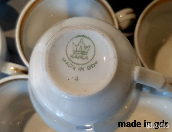 Кофейный сервиз фарфор ГДР СССР