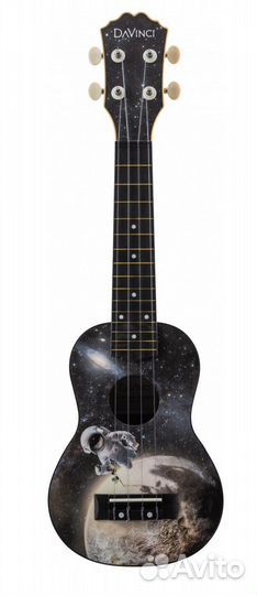 Укулеле новая сопрано, космос и чёрные