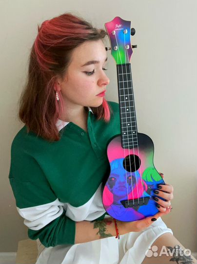 Flight alyona shvetz toxic укулеле с чехлом