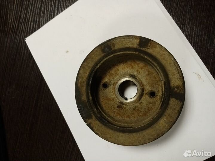 Шкиф коленвала тойота авенсис 1 3ZZ 1.6