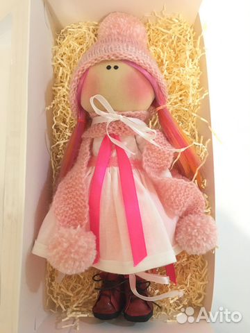 Текстильная интерьерная кукла