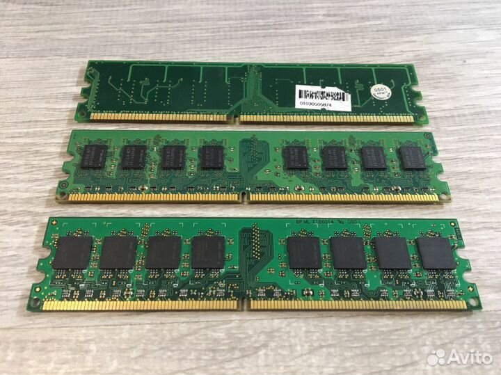 Оперативная память DDR3 DDR2 DDR1