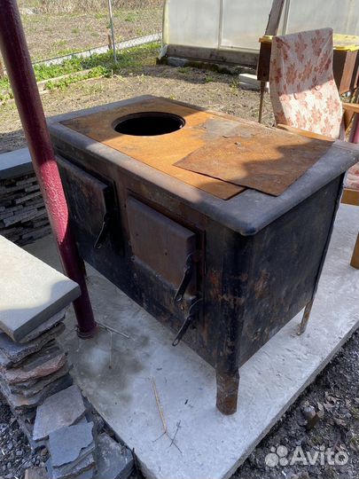 Печка с варочной плитой