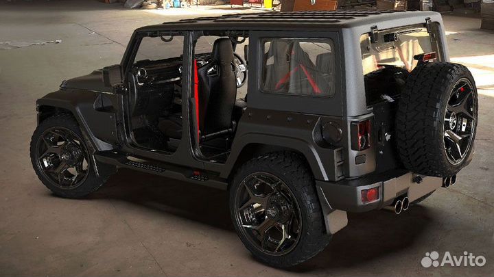 Диски 4Play 20x10 5x127 ET-24 Jeep Wrangler