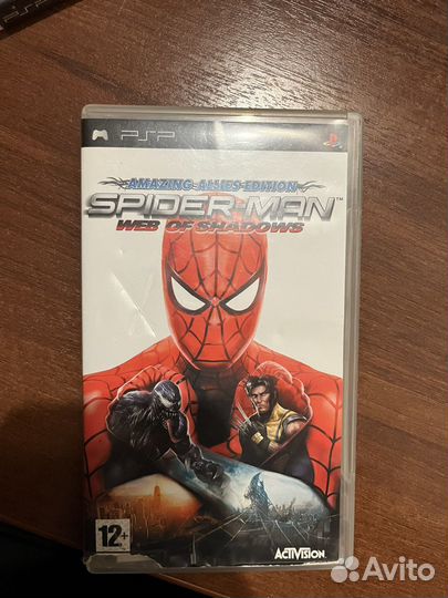 Игра на psp: Spider Man: Web Of Shadows