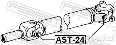 Крестовина карданного вала 22.06x57.5 (toyota K