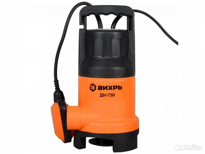 Дренажный насос Вихрь дн-750
