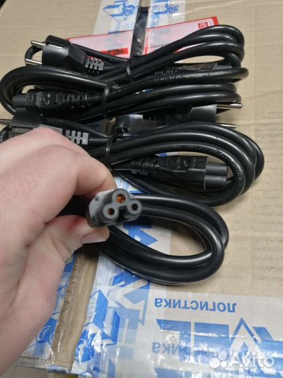 Кабель питания 3pin новый