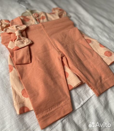 Костюм для девочки новый 6-9