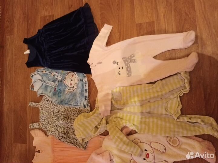 Детские вещи пакетом для девочек