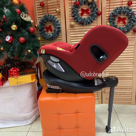 Joie i-spin 360 поворотное, Adac, merlot