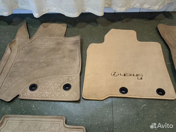 Коврики салона Lexus LX, T-LC оригинал