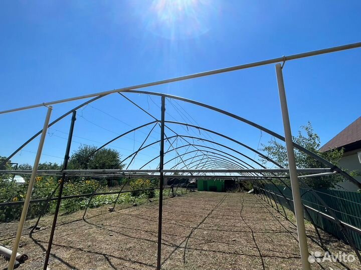 Теплица 24*9 м оцинковка