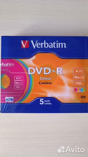 Диски Verbatim dvd-r
