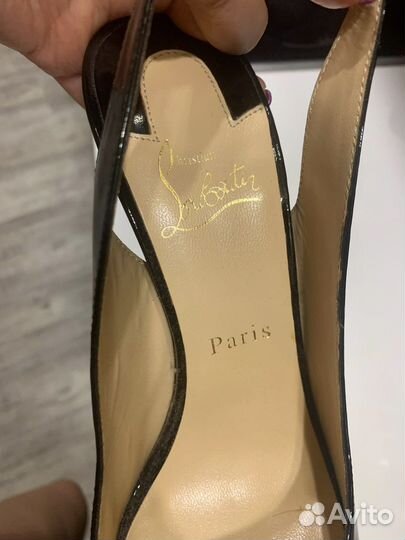 Босоножки louboutin