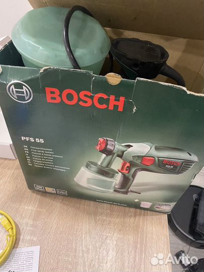 Краскопульт bosch pfs 55