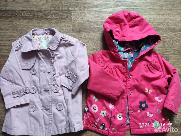 Курточки для девочки
