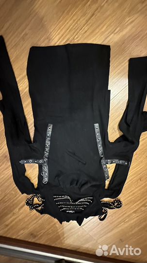 Водолазка черная женская 44